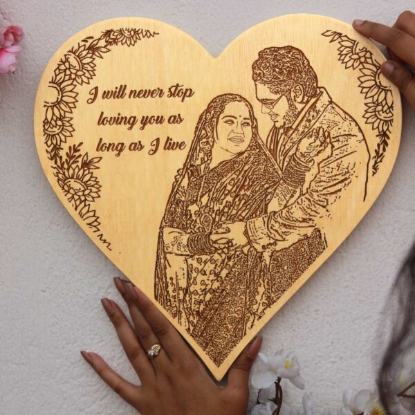 Wood Photo Frame - Image 2